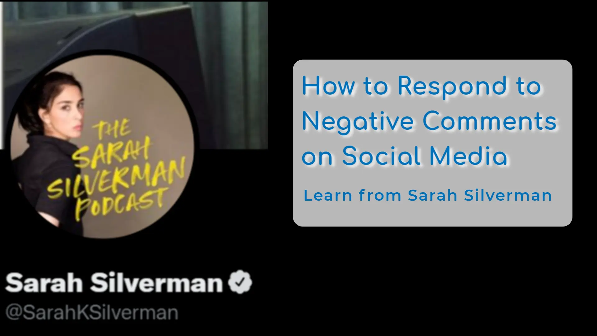 how to respond to negative comments on social media
