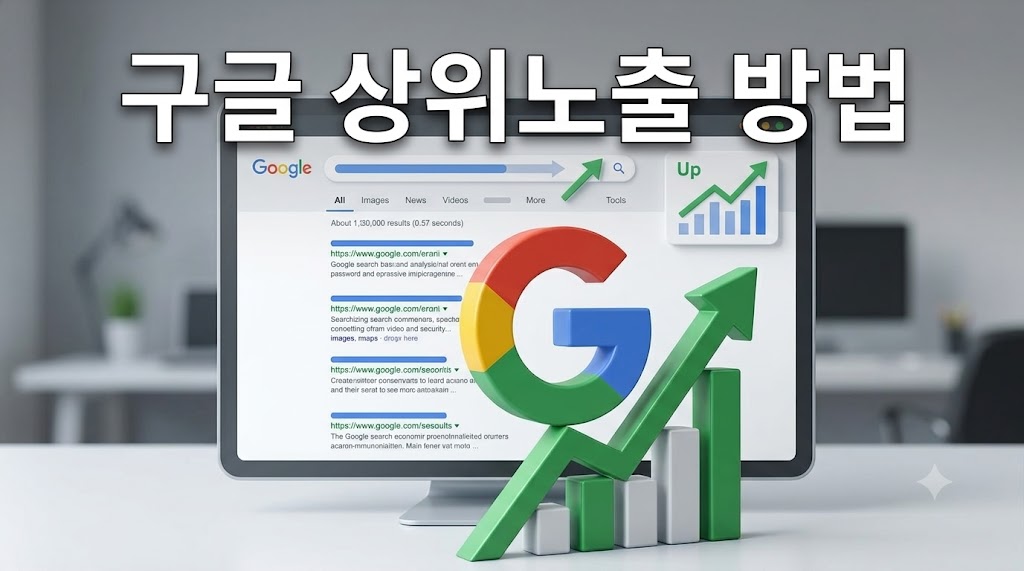 구글 상위노출 방법